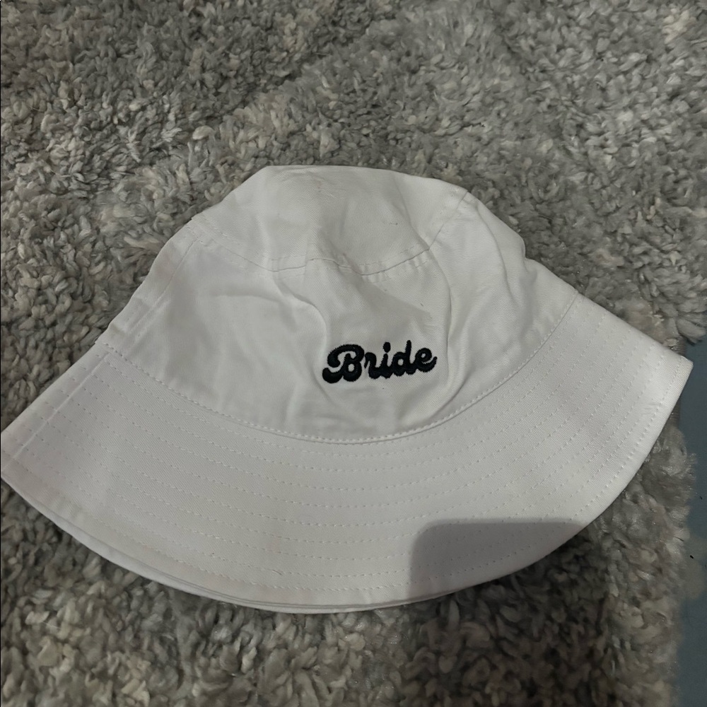 Bride and wifey hats